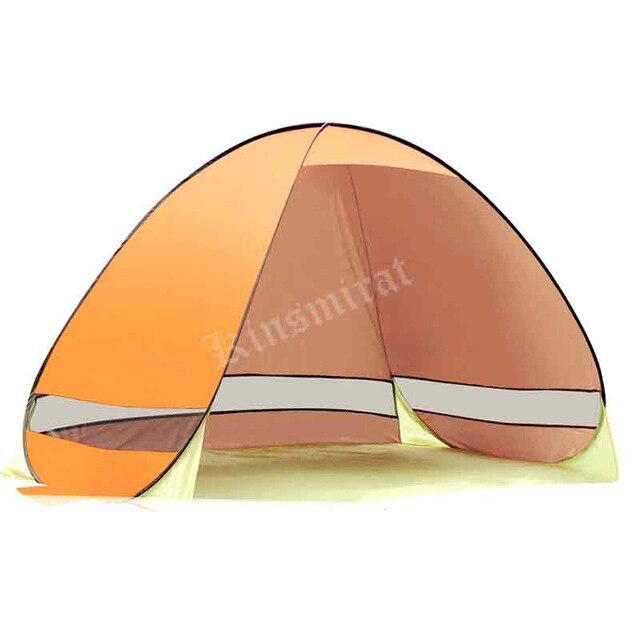 Cheap Goat Tents Beach tents outdoor camping shelter UV protective automatic opening tent shade ultralight pop up tent for outdoor party fishing Tents 